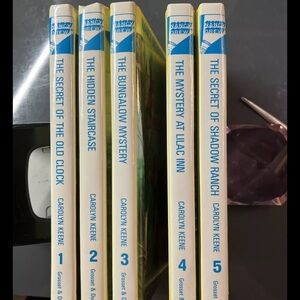 Vintage Books: Nancy Drew Mysteries